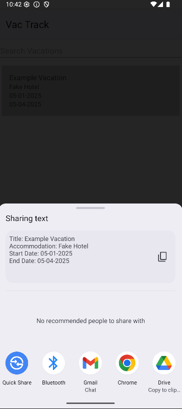 Vac Track share